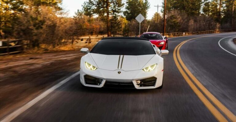 Exotic Supercar Test Driving Experiences in Denver Colorado - The Value for Money