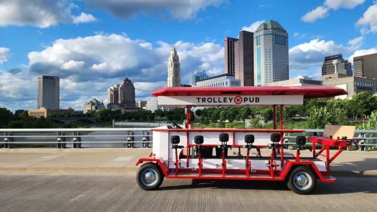 Explore Columbus on The Trolley Pub - Is It Suitable for Everyone?
