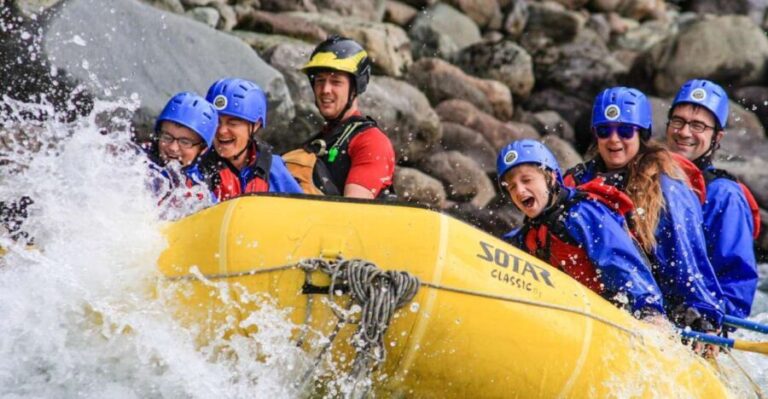 Family-Friendly Cheakamus Splash - The Rafting Experience