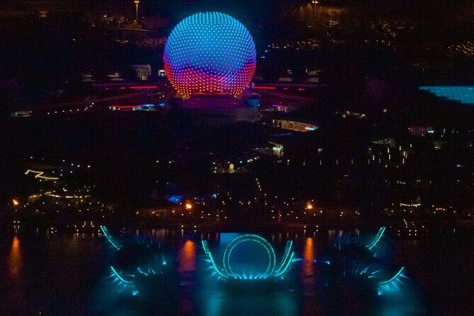 Family pack 77 Miles Helicopter Tour Fireworks & all Theme Parks - Visualizing the Experience