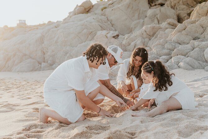 Family photo shoot on beach monuments - The Logistics and Practicalities