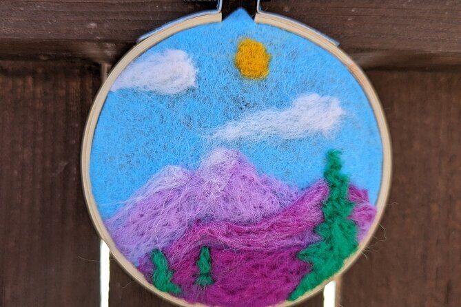 Felted Landscape Ornament Art Kit in Estes Park - Who Should Consider This Experience?