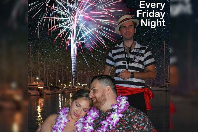 Fireworks Waikiki Gondola Cruise -lots of fun- - The Itinerary in Detail