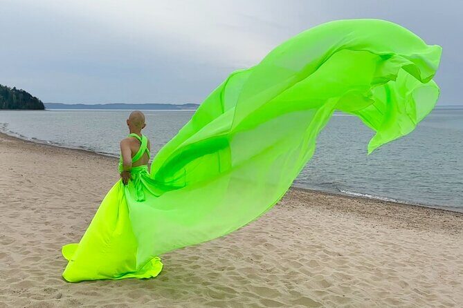 Flying Dress Photo Shoot in Traverse City - The Itinerary and Photo Process