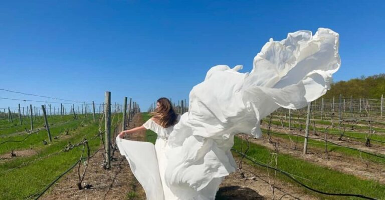 Flying Dress Photo Shoot Traverse City & Surrounding Areas - What Is the Flying Dress Photo Shoot?