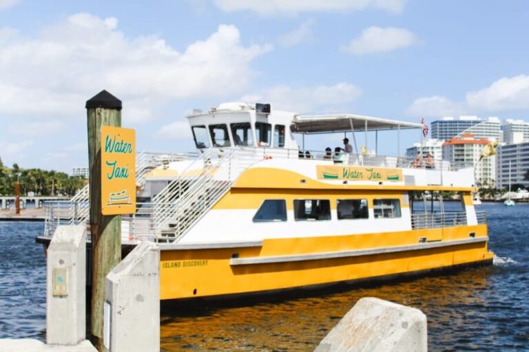 Fort Lauderdale: Water Taxi All-Day Pass - The Cost and Value