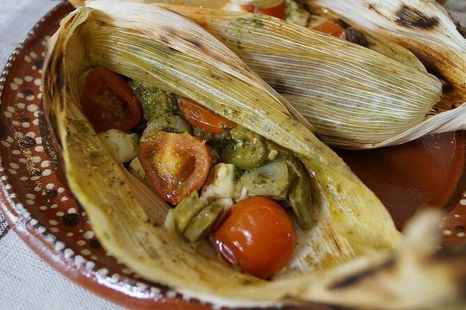 Four-course vegan Mexican hands-on cooking class + Market Tour - The Lunch & Drinks