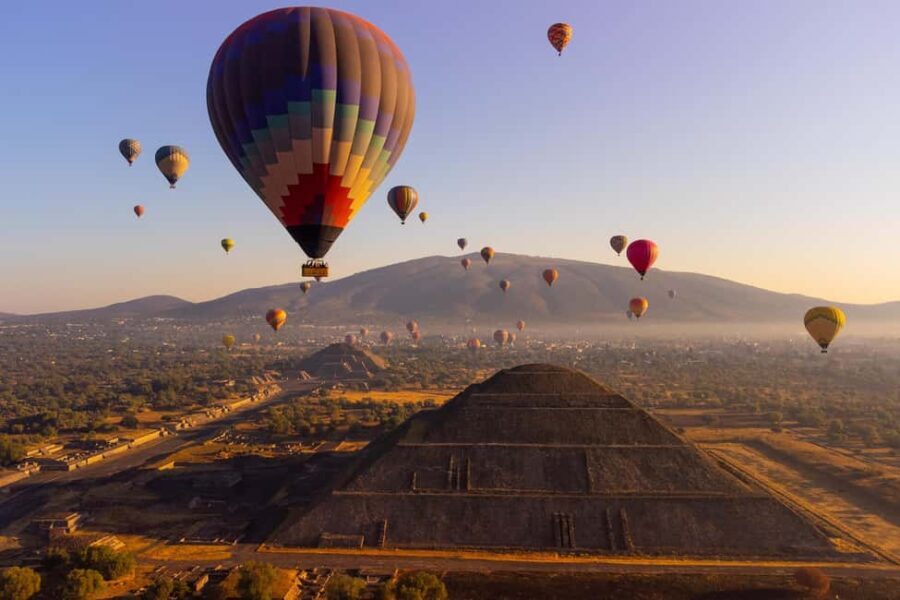 From CDMX: Teotihuacan Hot Air Balloon Ride & Optional Tours - The Itinerary Breakdown