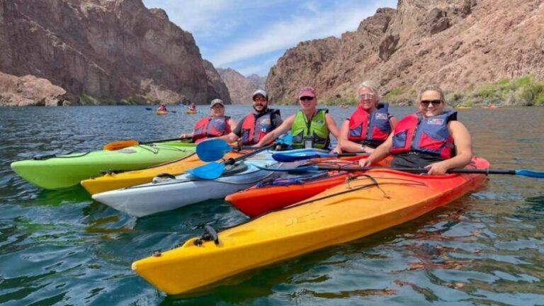 From Las Vegas: Kayak Rental with Shuttle to Emerald Cave - The Scenic Highlights