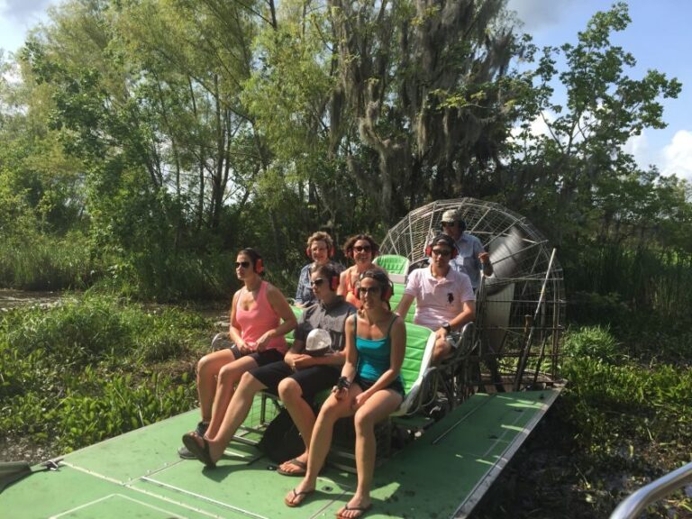 From New Orleans: Swamp Airboat, 2 Plantation Tours & Lunch - How It All Comes Together