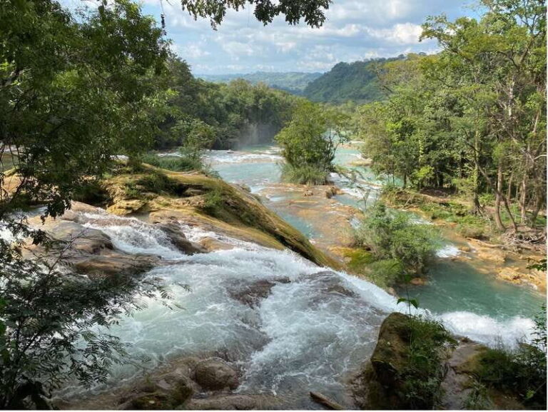 From Palenque: Ruins and waterfalls of Misol-ha & Agua Azul - The Magic of Misol-Ha Waterfall