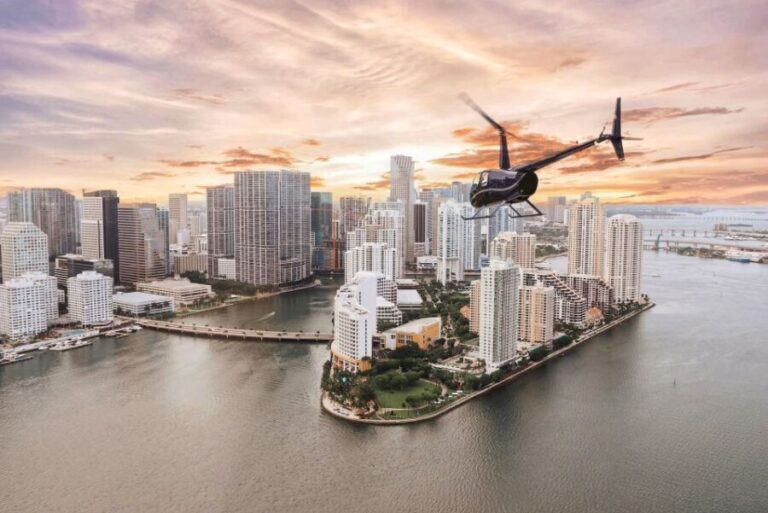 From Pembroke Pines: Helicopter Tour Over Miami - The Value of the Experience