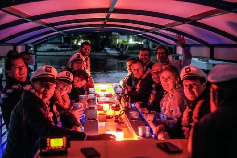 Ft. Lauderdale: Nighttime Sightseeing Catamaran Tour - The Itinerary Breakdown