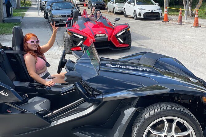 Full 24 hour Slingshot Rental - Navigating Miami in Style