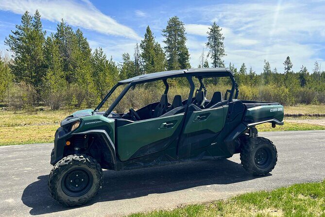 Full-Day 4-Seater Can-Am Commander Max UTV Rental - The Terrain and Scenic Highlights