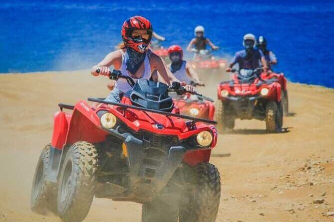 Fully Automatic Polaris 570cc ATV on Beach and Desert - Value for Money