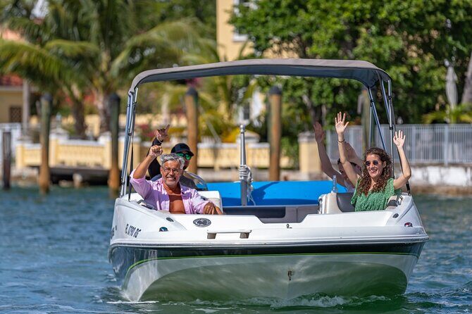 Fun Boat Rental with Captain in Miami Beach - up to 6 people - Setting the Scene: What to Expect from the Tour