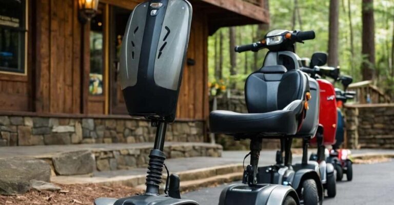Gatlinburg: Mobility Scooter Rentals - The Choice of Scooters: Lightweight or Heavy-Duty