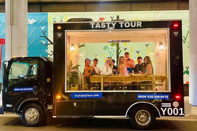 Glass Wall Panoramic Private Tour! Drink & Eat. Temp Controlled - The Vehicle and Setting