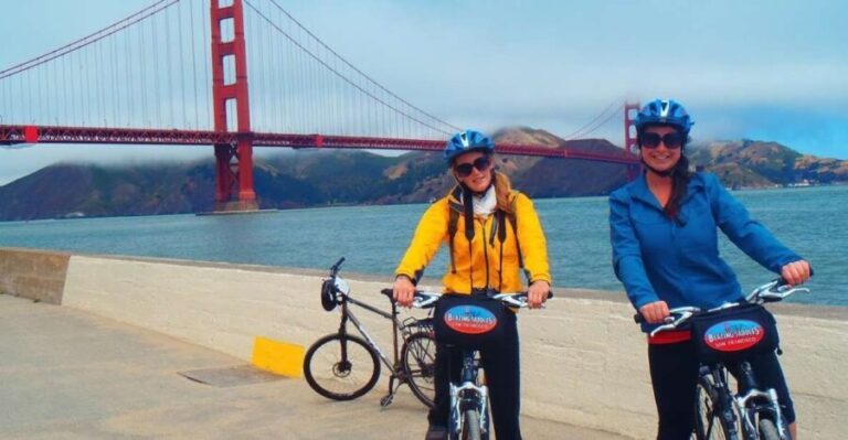 Golden Gate Bridge: Electric Bike Guided Tour to Sausalito - What’s Included and What’s Not
