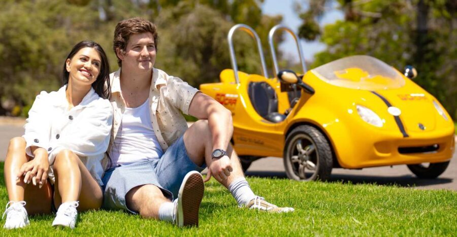 GPS Talking Tour Cars: Downtown & Gaslamp Loop - Inside the Car: What You Can Expect