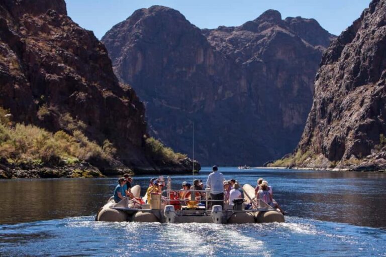 Grand Canyon Helicopter Flight & Hoover Dam River Float Raft - Water Rafting: A Refreshing Perspective on the Colorado River