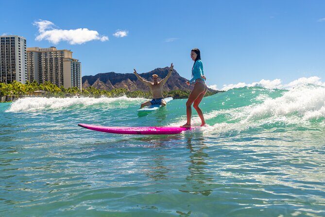 Group Surf Lesson in the Heart of Waikiki - The Instruction and Environment