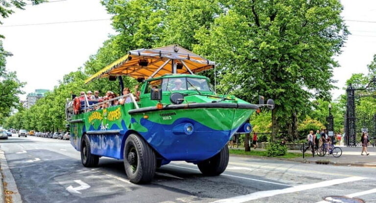 Halifax: Harbour Hopper City & Water Cruise in a Duck Boat - The Tour Duration and Group Size