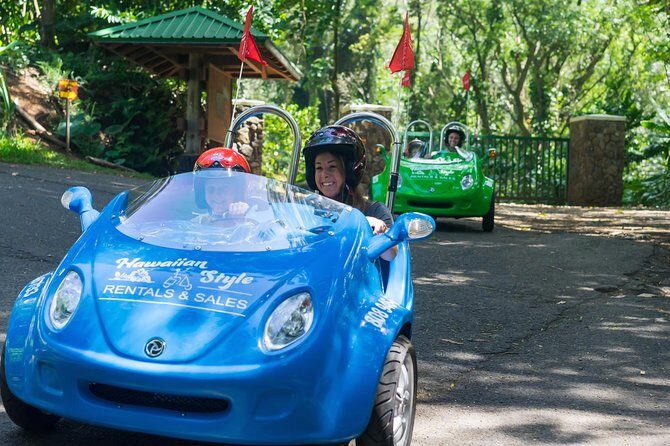 Hawaiian Style Scoot Coupe Rental for the Day - Visiting the Top Landmarks