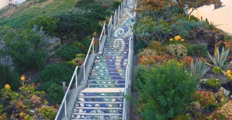 Hidden Stairways of San Francisco - Exploring the Mosaic Tiled Stairs