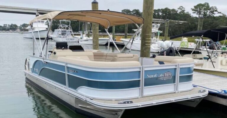 Hilton Head Island: Pontoon Boat Rental - The Highlights in Detail