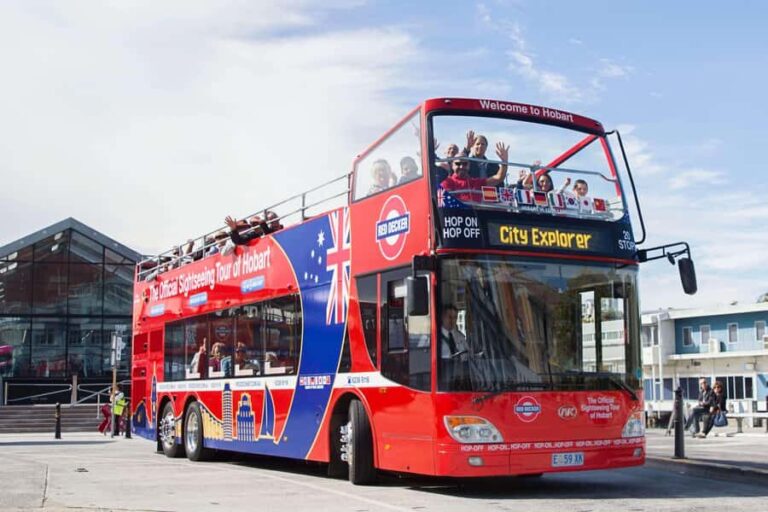 Hobart: 24-Hour Hop-on Hop-off Sightseeing Bus Ticket - Breakdown of Stops and Attractions