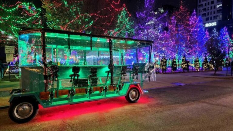 Holiday Lights Tour with Trolley Pub Columbus - The Itinerary: What to Expect