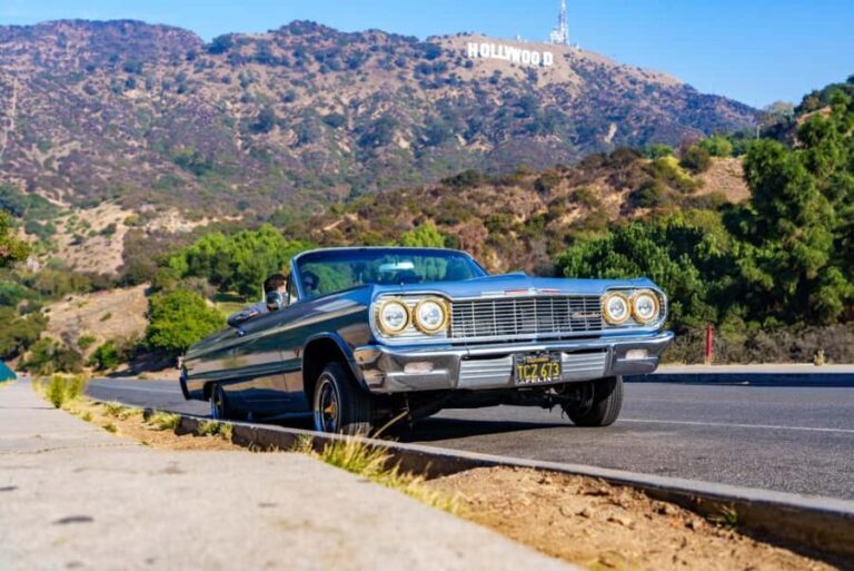 Hollywood: Oscars Tour in a 1964 Impala Lowrider - Who Will Love This Tour?