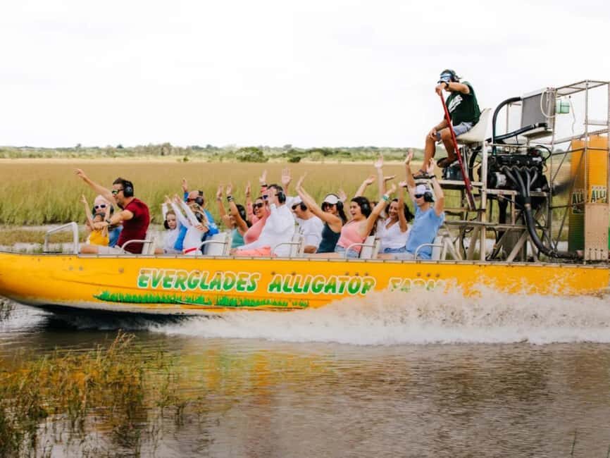 Homestead: Everglades Alligator Farm Entry and Airboat Ride - Key Points