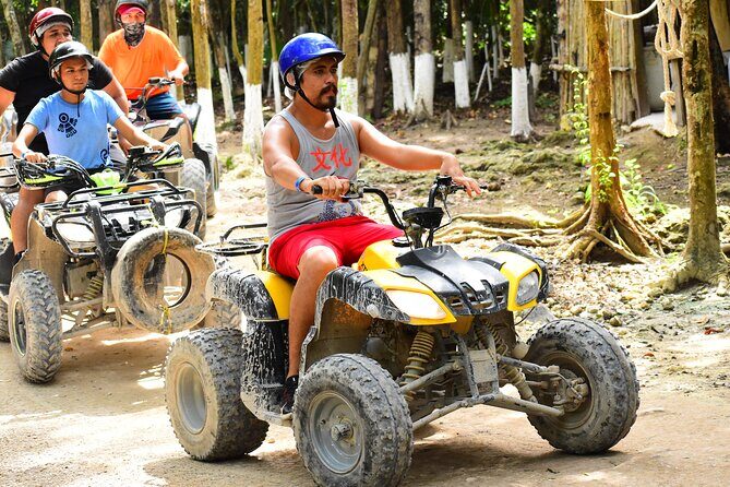 Horseback Riding, ATV (shared), Cenote & Zipline Combo 4X1 from Playa del Carmen - The Sum Up