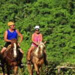 Horseback riding in the mountains of Puerto Vallarta - Crossing the Jorullo Bridge