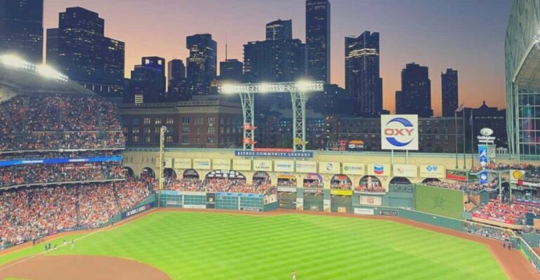 Houston: Houston Astros Baseball Game at Minute Maid Park - What to Expect: Seating, Views, and Facilities