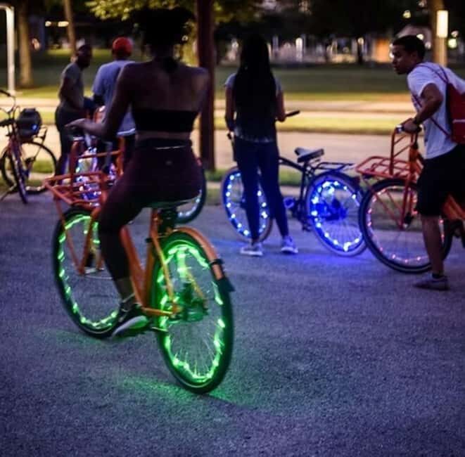 Houston: LED Night Light Bike Ride with Music - What’s Included and What’s Not