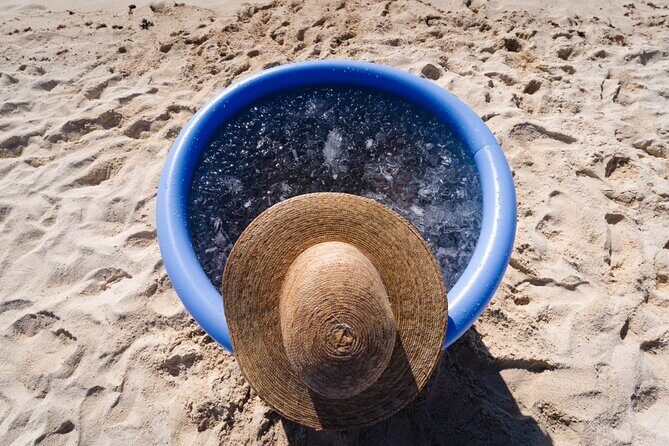 Ice Bath Experience on the Beach - The Logistics