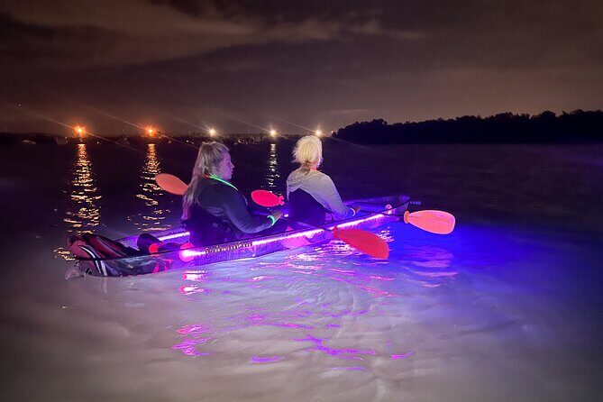 Illuminated Clear Kayak LED Glow Nights Paddle - FAQs