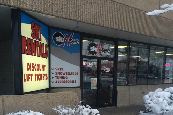 Intermediate Ski Rental Package for Snowbasin and Powder Mountain - The Pickup and Drop-off Process