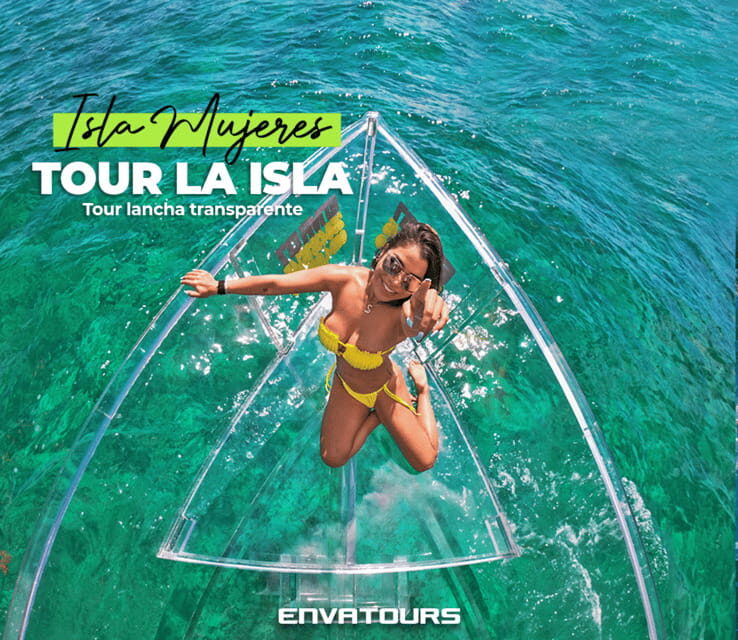 Isla Mujeres: Excursion Crystal Boat Tour at the Caribbean - The Reefs and Marine Life: Highlights of the Tour