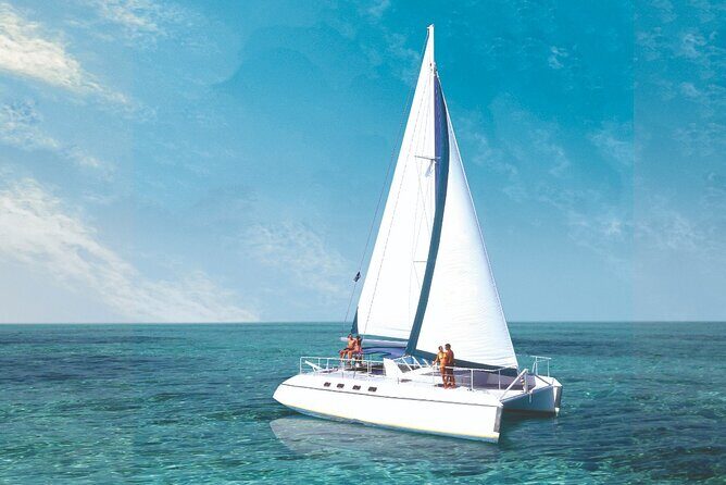 Isla Mujeres VIP Premium Catamaran Transport & Dock fee Included - What’s Included and What’s Not