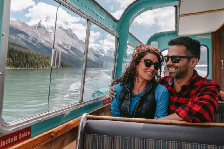 Jasper: Sightseeing Tour with Maligne Lake Cruise - Transportation, Duration, and Group Size