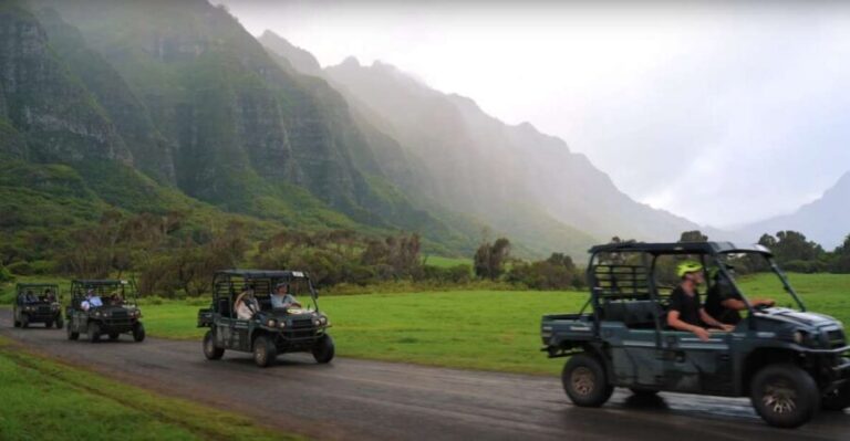 Kaneohe: Kualoa Ranch Guided UTV Tour - Highlights of the Tour