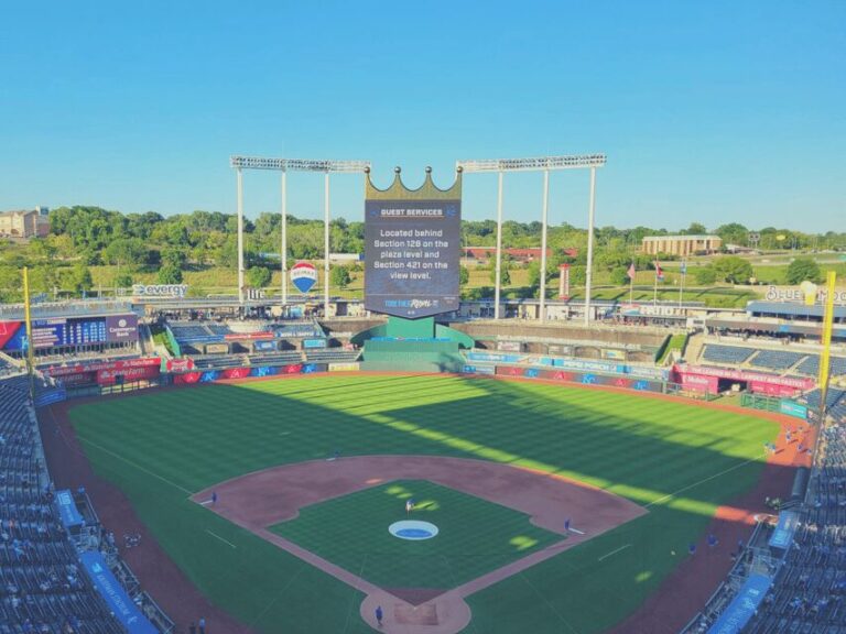 Kansas City Royals Baseball Game at Kauffman Stadium - The Ticketing Process and Seat Selection