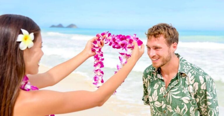 Kauai: Lihue Airport Honeymoon Lei Greeting - The Experience Itself: What You Get