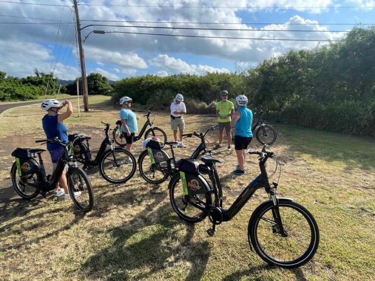 Kauai: Scenic Electric Bike Tour of Poipu and Koloa - The Stops and What You’ll See