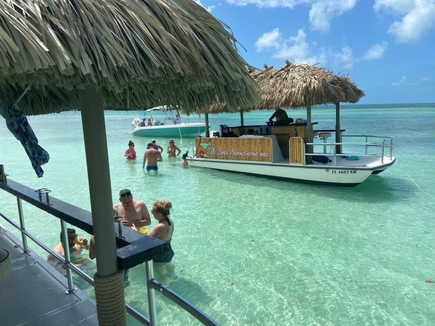 Key West: Private Florida Keys Sandbar Tiki Boat Cruise - Marine Life and Natural Beauty